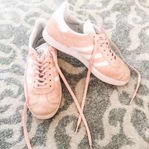Adidas Gazelle pink sneakers